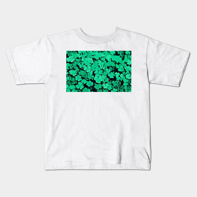 Emerald Green Kids T-Shirt by Tovers